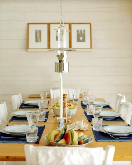 Ferienhaus in Stockholm mit großem Esstisch