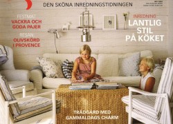 Ferienhaus auf dem Titelbild vom schwedischen Magazin Lantliv