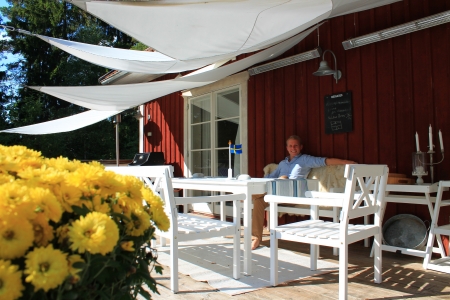 Ferienhaus Stockholm mit großer Terrasse in Schweden.